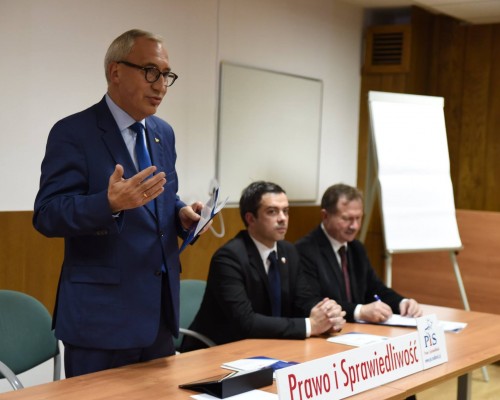 Minister Smoliński spotkał się z mieszkańcami