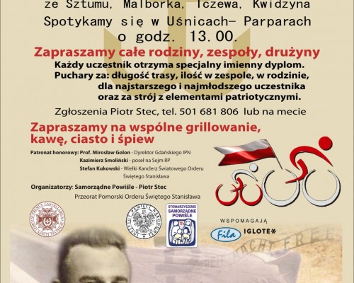 Zapraszamy na Rajd Rowerowy!