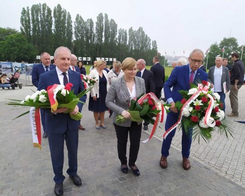 Uroczystośći  z okazji 33. rocznicy spotkania św.Jana Pawła II z młodzieżą w Gdańsku