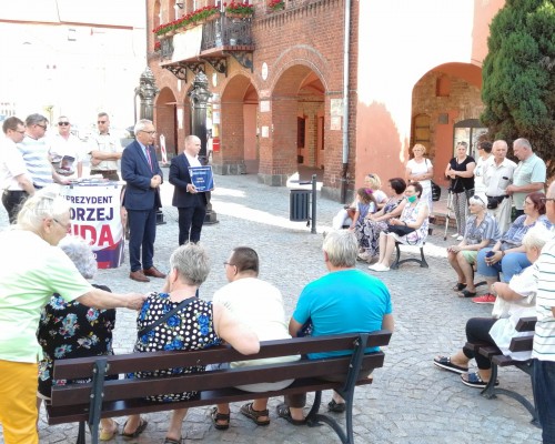 #TarczaDlaSamorządów w Gniewie