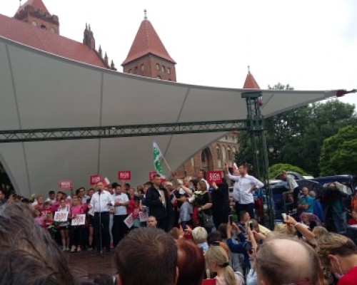 Prezydent Andrzej Duda w Kwidzynie