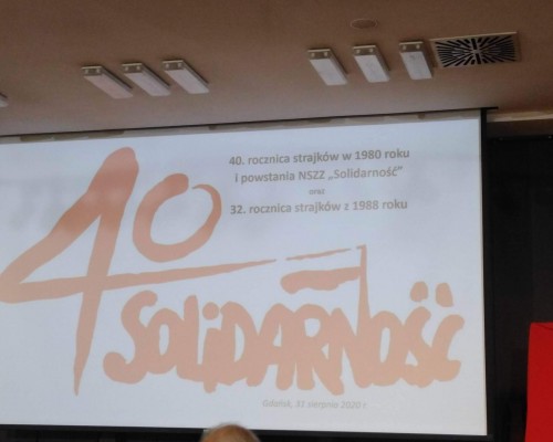 Obchody 40-rocznicy podpisania Porozumień Sierpniowych w Gdańsku